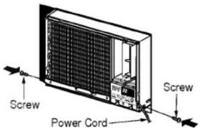 LG LWN1862QAS - Install the Air Conditioner in the Case - 1