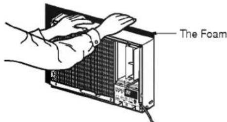 LG LWN1862QAS - Install the Air Conditioner in the Case - 2