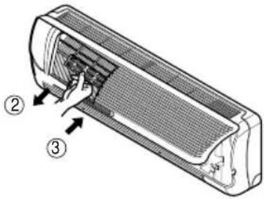LG LSNK2460RL - Replacement of Purifying Filter(Option) - 2