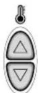 LG LSNK2460RL - ROOM TEMPERATURE SETTING BUTTONS - 1