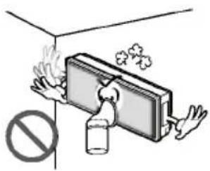 LG LS-C226VBL2 - Do not use the product in a tightly closed space for a long time. - 3