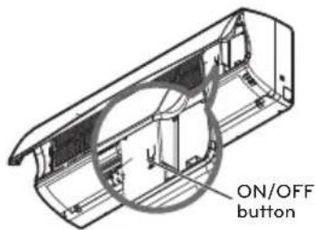 LG ASN12JJT - Operating the air conditioner without the remote control - 2