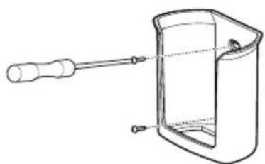 LG ASN12JJT - Installing the remote control holder - 1