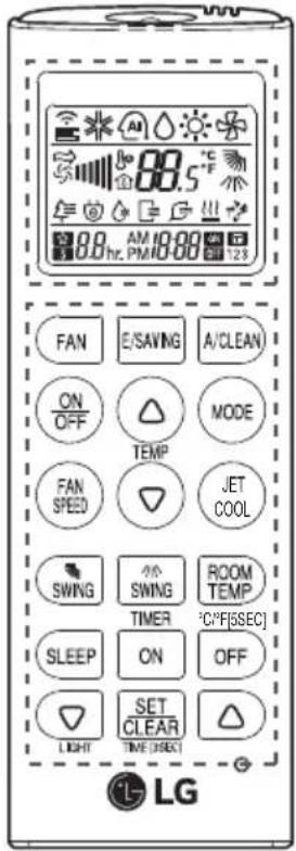 LG ASN12JJT - Wireless remote control - 2