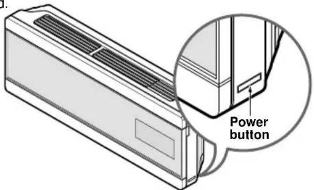 LG AS-H2463BM0 - Forced operation - 1