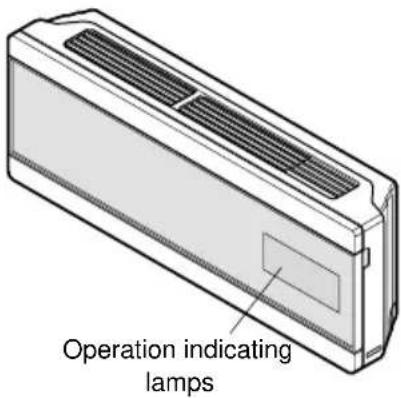 LG AS-H2463BM0 - Operation indicating lamps - 6