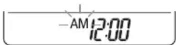 LG JTU24MMT - Setting the current time - 1