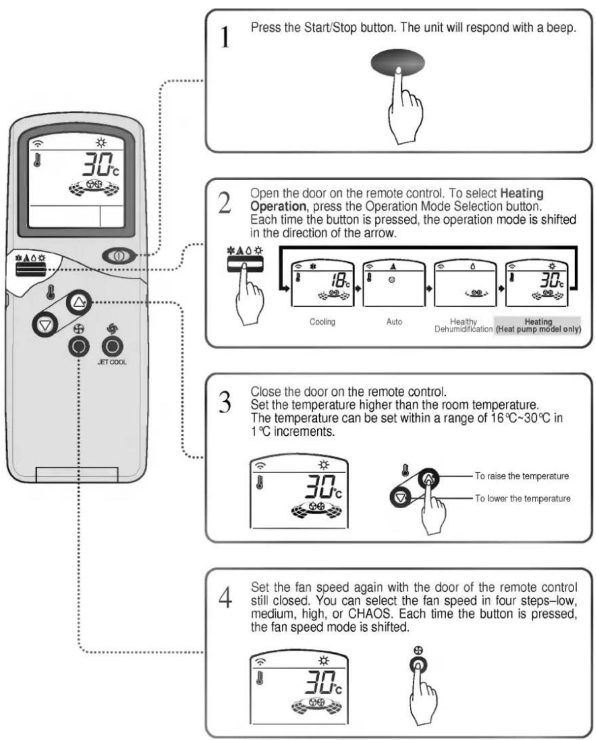 LG LS-K1861CL - Heating Operation(Heat pump model only) - 1