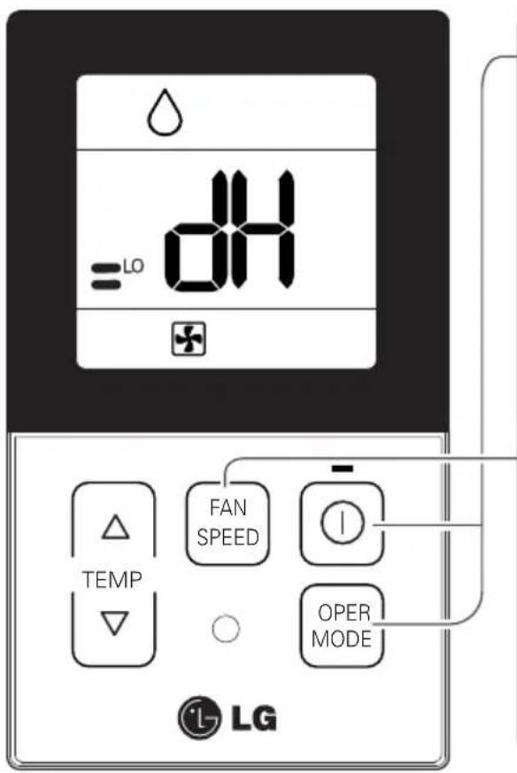 LG ABNW18GHLT0 - Standard Operation - Dehumidification Mode - 1