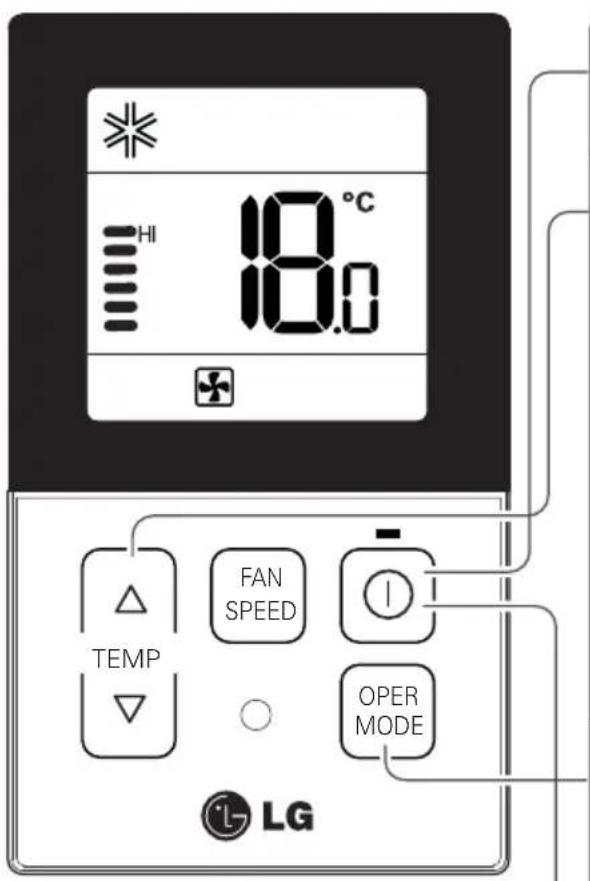 LG ABNW18GHLT0 - Standard Operation - Cooling Mode - 1