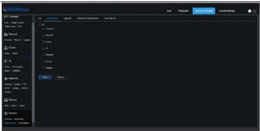 Geovision UA-R800F2 - Load Default - 1