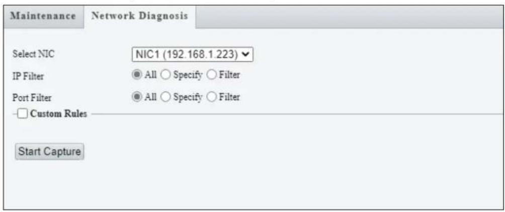 Geovision 125-TBL8804 - Network Diagnosis - 1