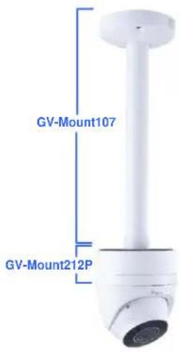 Geovision 125-TBL8804 - GV-Mount212P + GV-Mount107 - 1