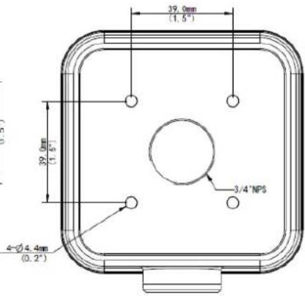 Geovision 125-TBL8804 - GV-Mount Dimensions - 19