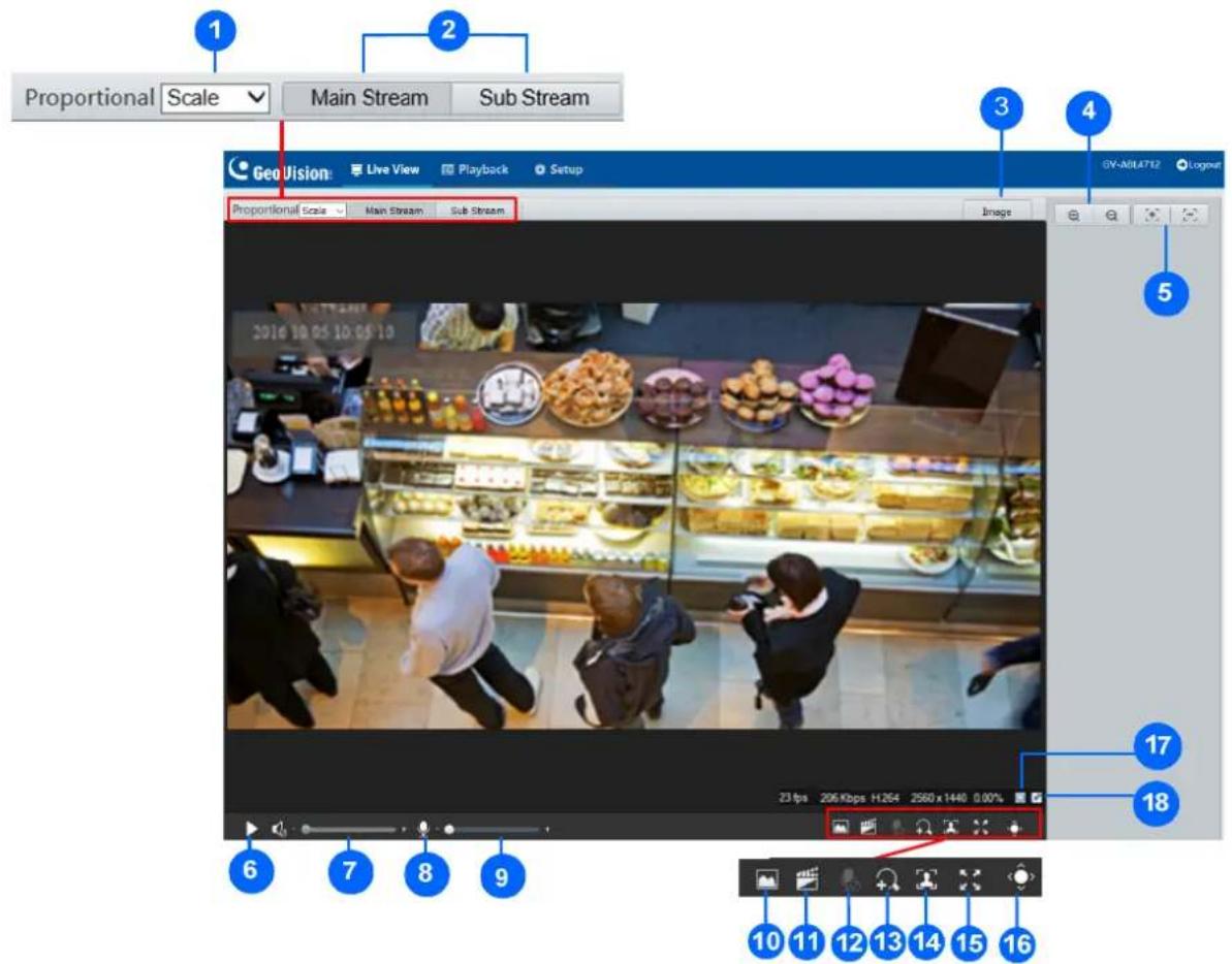Geovision 125-TBL8804 - Accessing Live View - 1