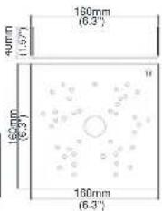 Geovision 125-TBL8804 - GV-Mount Dimensions - 15