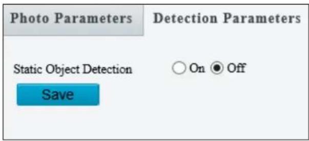 Geovision 125-TBL8804 - Detection Parameters - 1