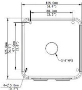 Geovision 125-TBL8804 - GV-Mount Dimensions - 5
