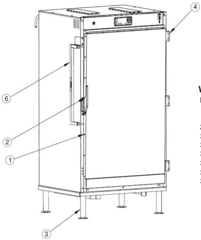 Cres Cor RR1332WDE - Include all information on nameplate when ordering parts - 1
