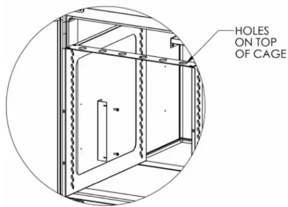 Continental PA43N-D - INSTALLING PAN SLIDE CAGE - 1