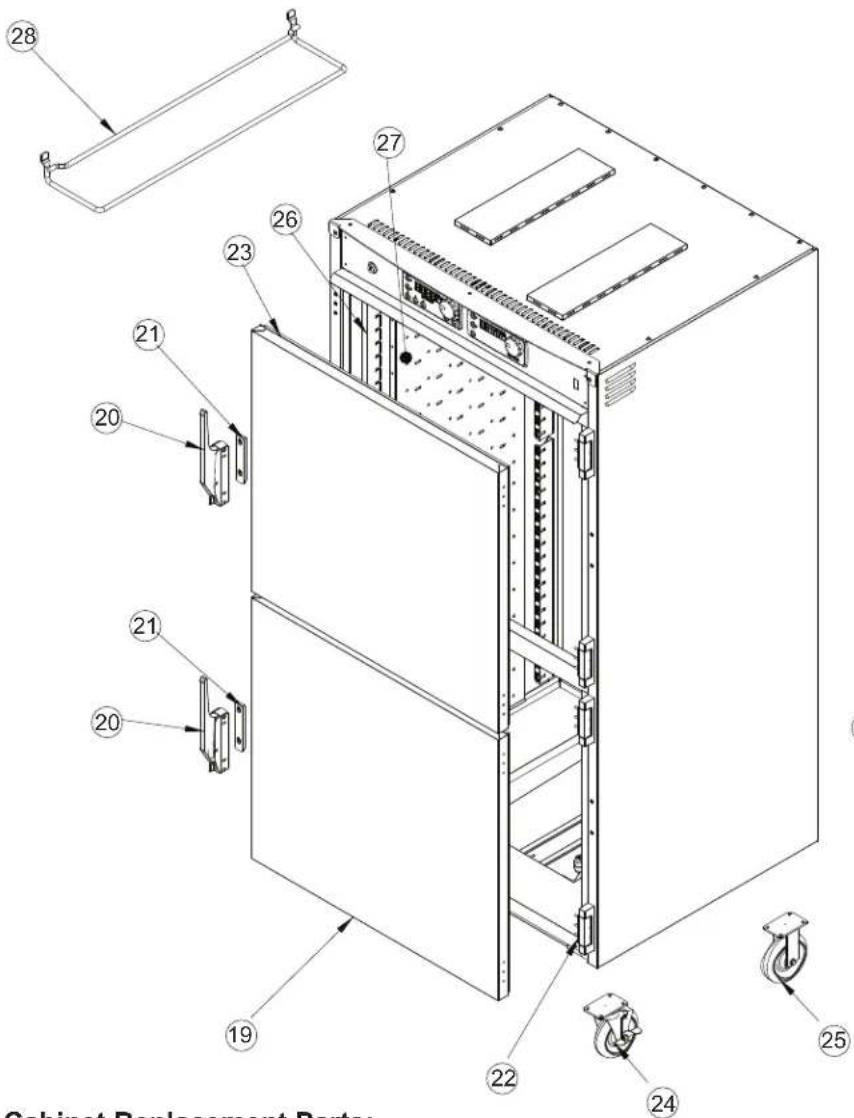 Cres Cor CO151HWUA6DX - Include all information on nameplate when ordering parts - 1