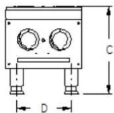 APW Wyott HHP-848i - DIMENSIONS AND SPECIFICATIONS - 3