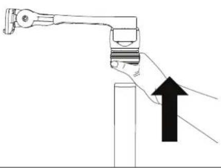 Atdec AF-AN-B - Remove existing arm and monitor from AF pole (Ensure monitor cables are unplugged) - 3