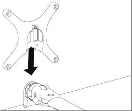Atdec AF-AN-B - Re-install the existing arm and monitor - 4