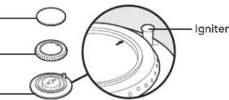 VIKING VGR5486GAB - Surface Burners - 2