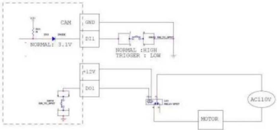 ACTi B934 - High Voltage DO Device Connection - 1