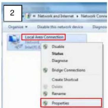 ACTi B934 - Manually adjust the IP address of the PC - 2