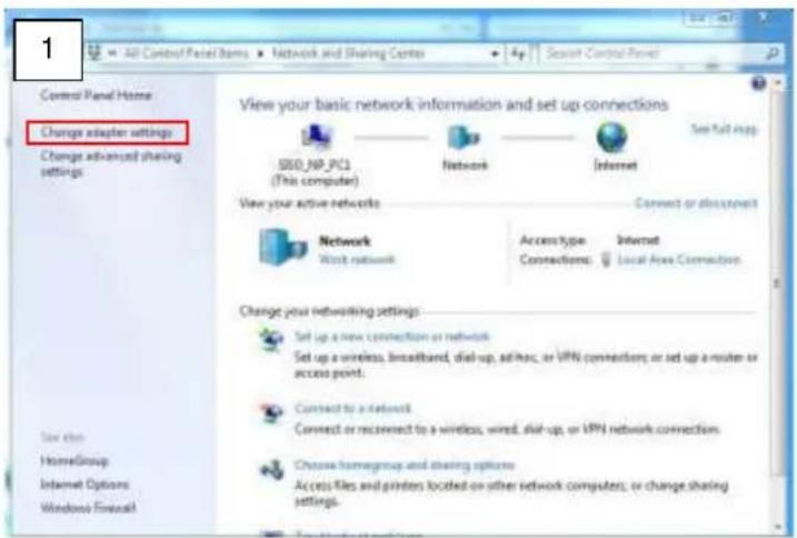 ACTi B934 - Manually adjust the IP address of the PC - 1