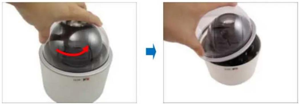 ACTi B934 - How to Replace the Dome Cover - 1