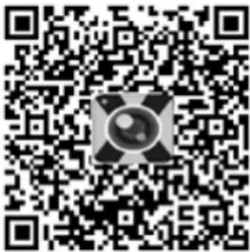 QR code image with a central logo, likely linking to a digital resource or website.
