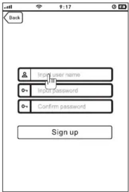 SereneLife UIPCAMHD61 - Setup an Account Username - 2