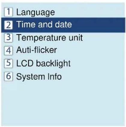 SereneLife SLBCAM20UK - TIME AND DATE - 1
