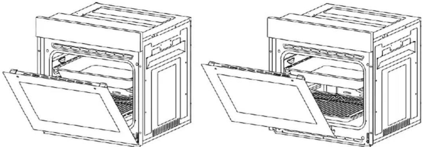 NEVIR NVR-HEM3-62L - Cleaning And Mounting Oven Door - 1