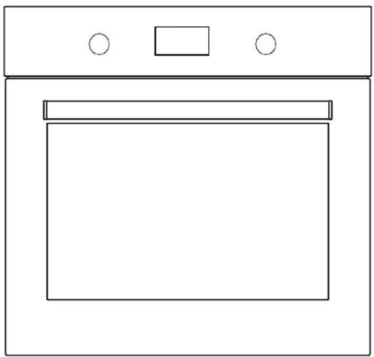NEVIR NVR-HEM3-62L - HORNO ENCASTRE Eléctrico de 60cm - 1