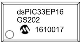 Microchip dsPIC33EP32GS202 - Package Marking Information - 6
