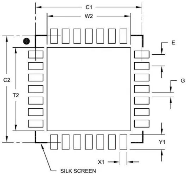 Microchip dsPIC33EP32GS202 - 28-Lead Plastic Quad Flat, No Lead Package (MM) - 6x6x0.9mm Body [QFN-S] With 0.40 mm Terminal Length - 2