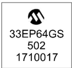 Microchip dsPIC33EP16GS505 - Package Marking Information - 4