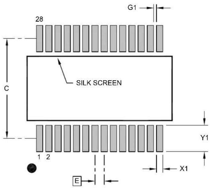 Microchip dsPIC33CH64MP203 - 28-Lead Plastic Shrink Small Outline (SS) - 5.30 mm Body [SSOP] - 1