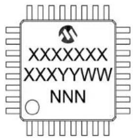 Microchip dsPIC33CK64MC103 - Package Marking Information (Continued) - 1