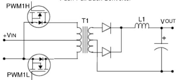 Microchip PIC32MK0128MCA032 - Push-Pull Output Mode - 4