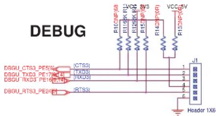 Microchip ATSAMA5D41 - DBGU - 1