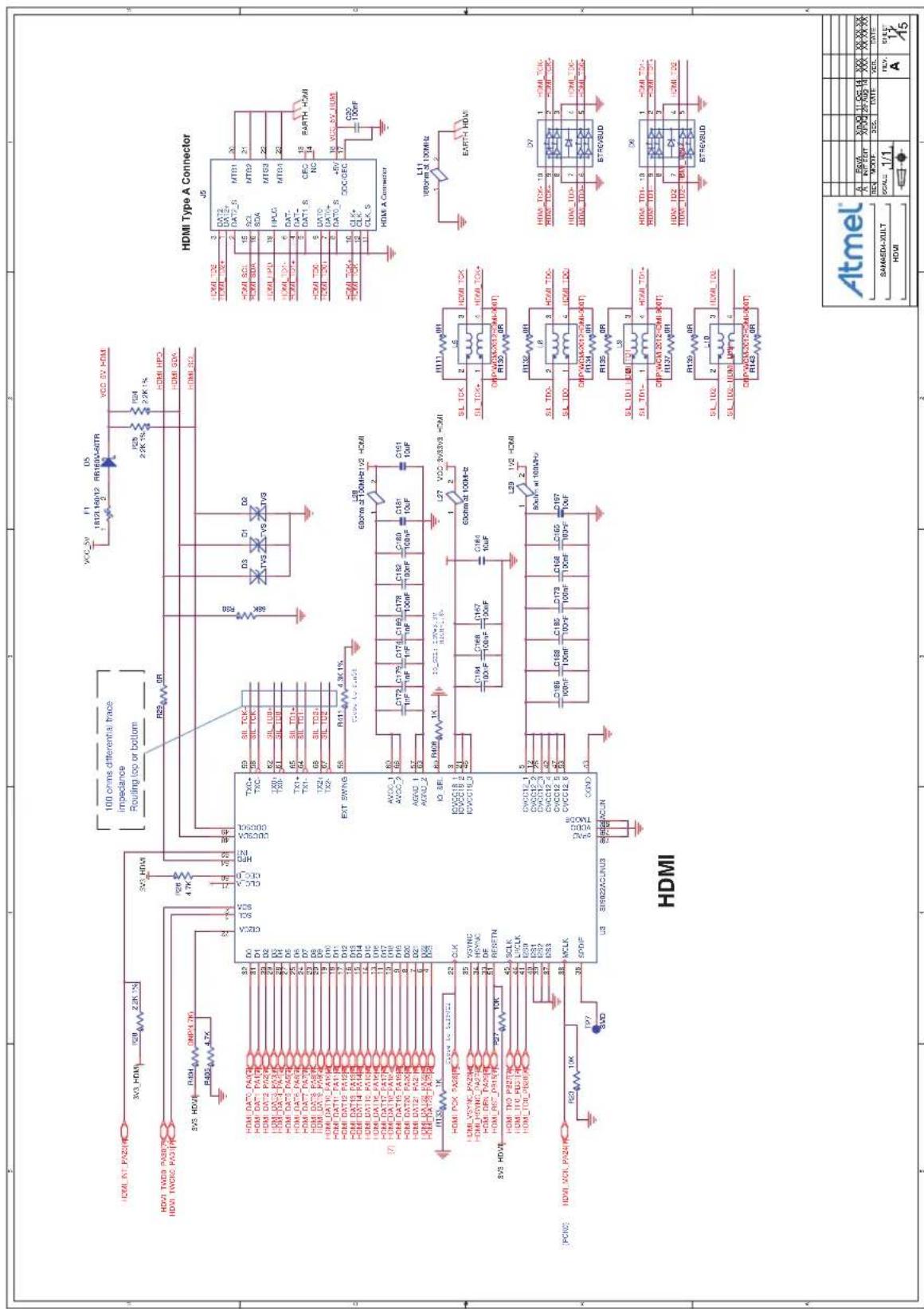 Microchip ATSAMA5D41 - SAMA5D4-XULT Board Schematics - 19