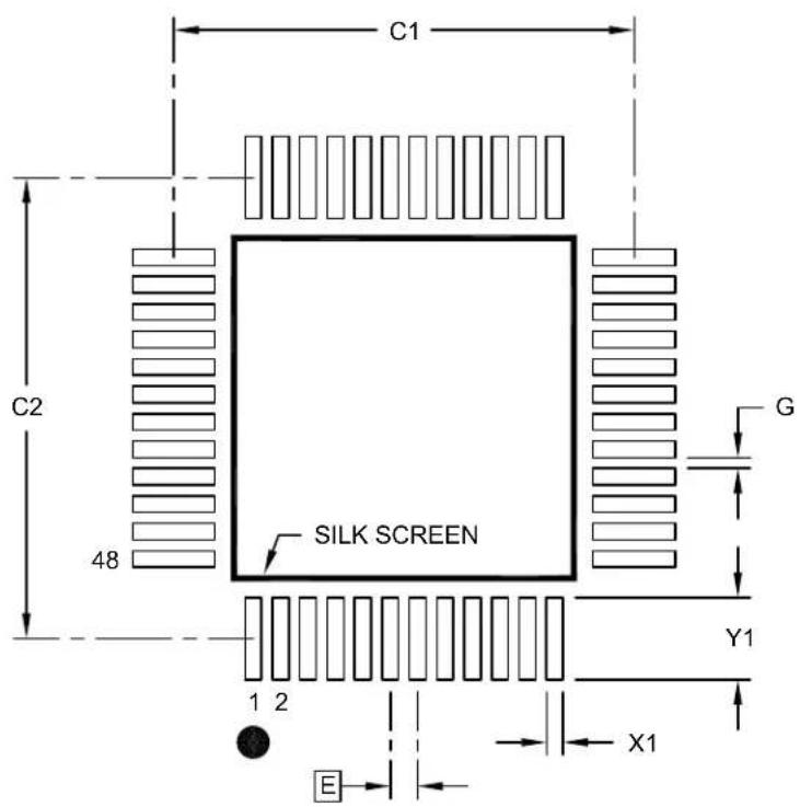 Microchip dsPIC33EP64GS804 - 48-Lead Thin Quad Flatpack (PT) - 7x7x1.0 mm Body [TQFP] - 1