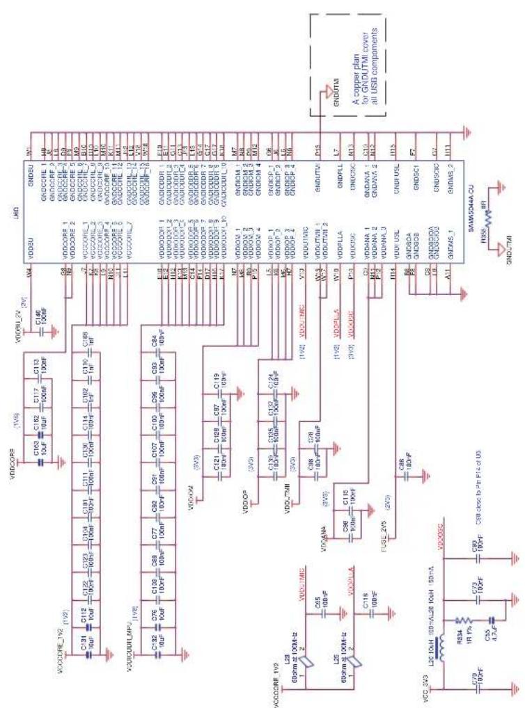 Microchip ATSAMA5D44 - SAMA5D4-XULT Board Schematics - 3