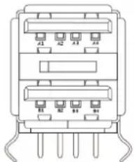 Microchip ATSAMA5D44 - USB Type A Dual Port - 1