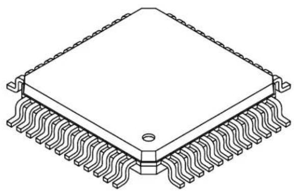 Microchip dsPIC33EP64GS805 - 48-Lead Thin Quad Flatpack (PT) - 7x7x1.0 mm Body [TQFP] - 2